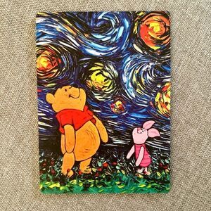 Winnie the Pooh Van Gogh Starry Night Magnet